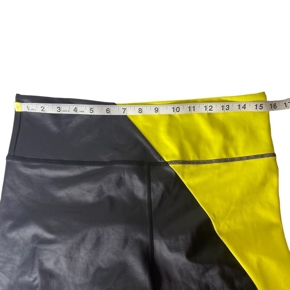 ZIYA Black and Yellow Light N Tight Leggings. Size 16-18 - Picture 4 of 9